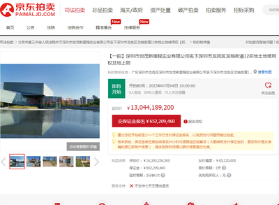 起拍價130億！深圳前海核心地塊法拍，曾規劃‘深圳最高樓’與實業投資夢